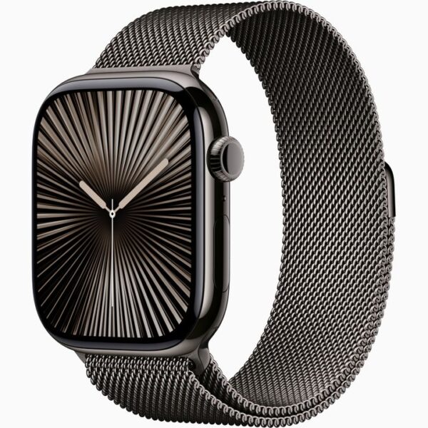 Apple Watch Series 10 (Slate titanium Case, Millanese loop, Gps+Cellular) - Apple Kid