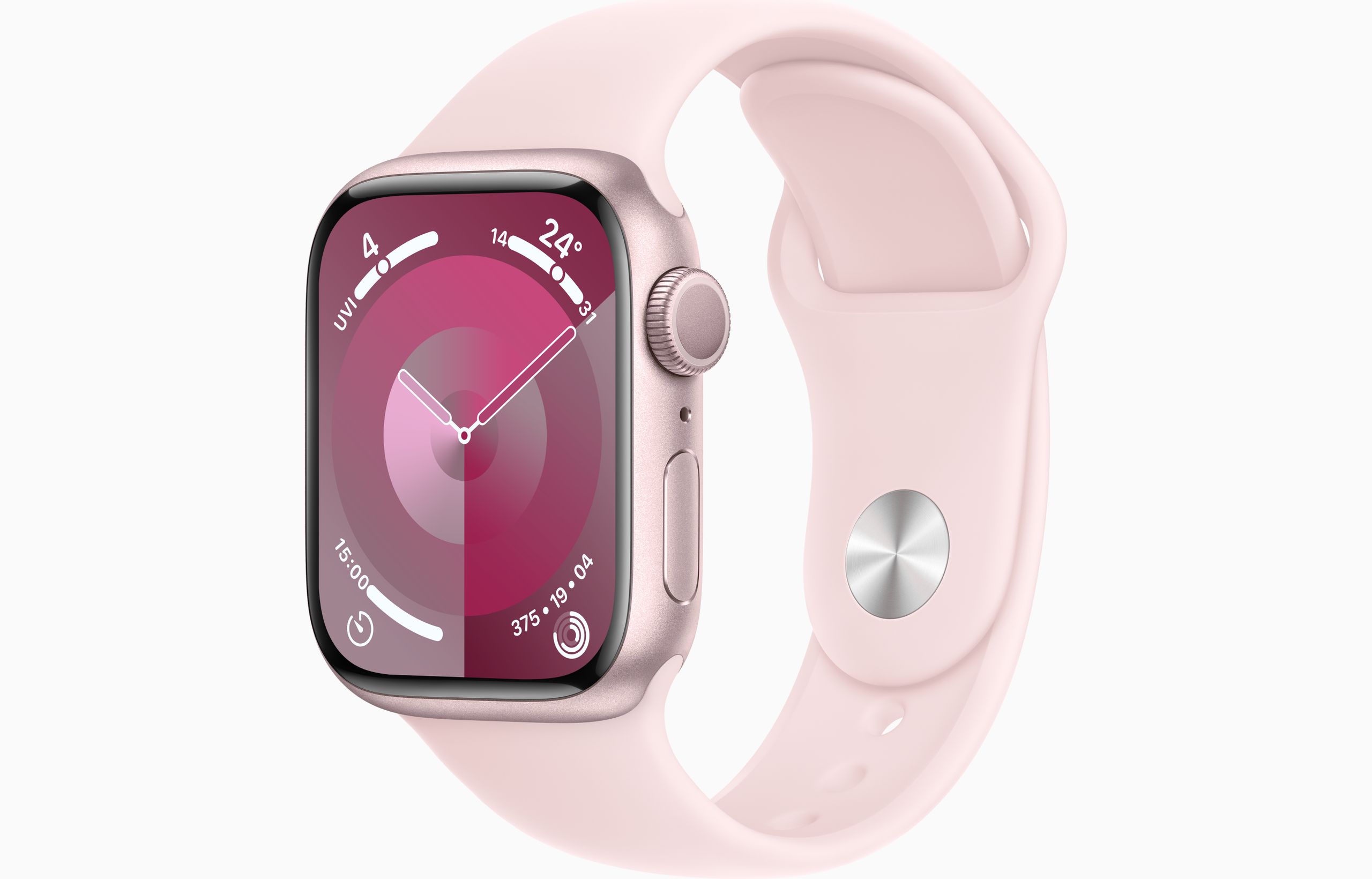 Apple Watch Series 9 Price in Pakistan (41mm, Blue Sports loop, Silver color) - Apple Kid - Image 5