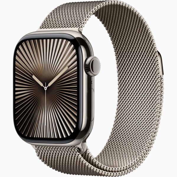 Apple Watch Series 10 (Natural titanium Case, Millanese loop, Gps+Cellular) - Apple Kid