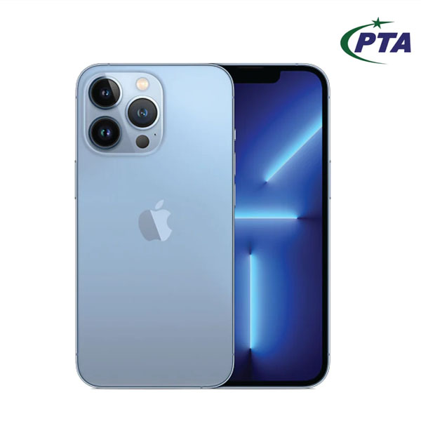 Iphone 13 Pro Max Price & Specs in Pakistan (Siarra Blue color, 256Gb/6Gb, Pta approved)